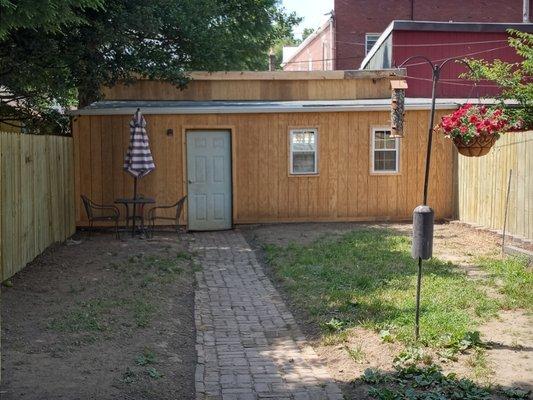 Complete St Catherine 100 yr old garage restoration. Saved this beauty from the bulldozer