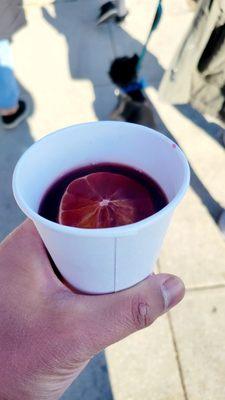 Heights Holiday Market: Fox And Crow Spiced Mulled Wine (12/10/22). #RiverviewFiskPark #JerseyCity #NewJersey #Park