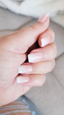 French ombre nail design