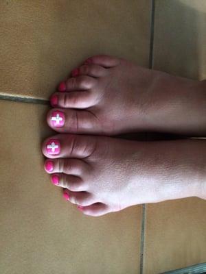 Childs pedicure was a special treat for my niece!