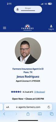 Farmers Insurance-Jesus Rodriguez