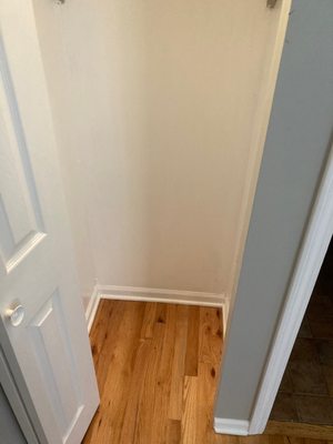 Refinished floors