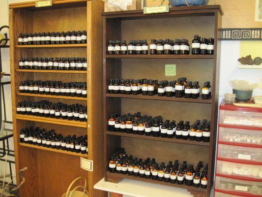 Over 50 pure essential oils and 125 fragrances available now.