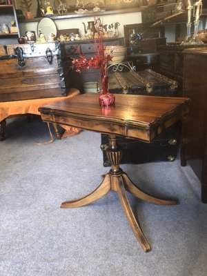 Real wood lamp table $100