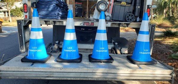 LGX Transport Traffic Cones