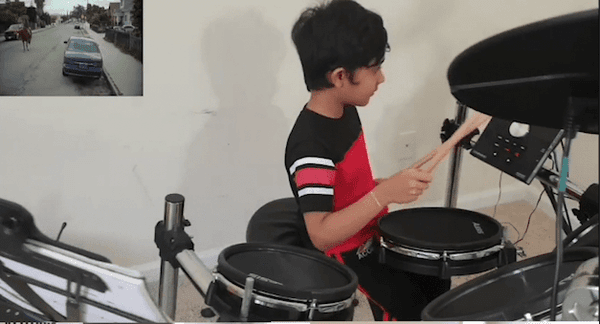 We teach drums too!