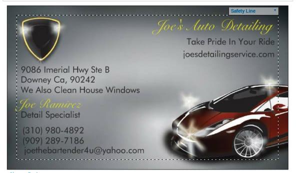 Joe's Auto Detailing