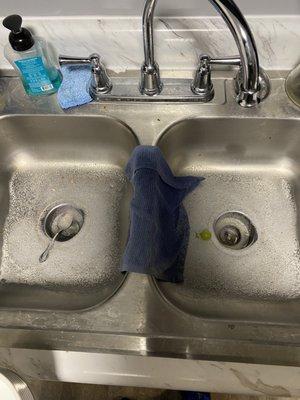 Sink backup