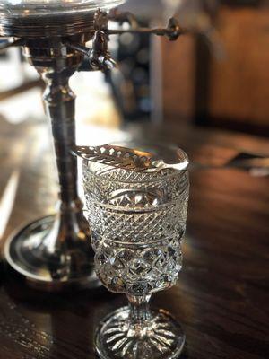 Absinthe spoon and fountain