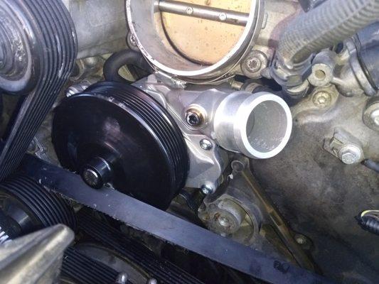 Water pump replacement available