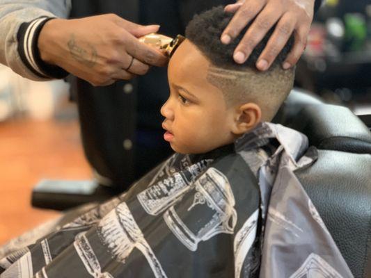 Children's haircut