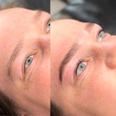 Brow shape and tint + Lash lift and tint by Laine