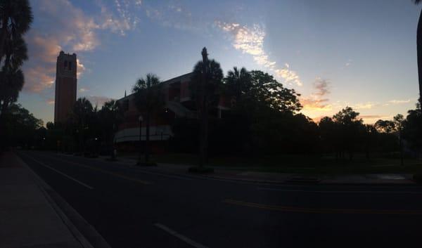 Sunrise pano