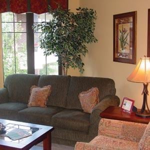 Independent Living Apartment Living Room