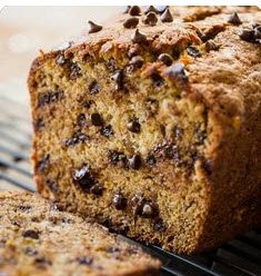 Banana Bread with Chocolate Chips