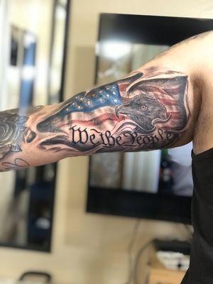 flag tattoo