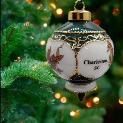 Custom Victorian styled Ornament with embellishments of wildlife