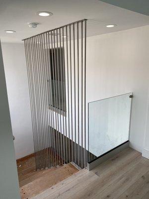 Stainless steel railing