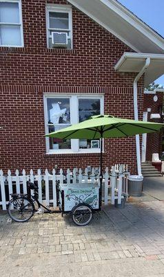 Cute ice cream bike