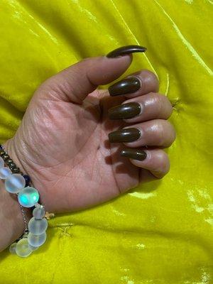 Gel spiced brown