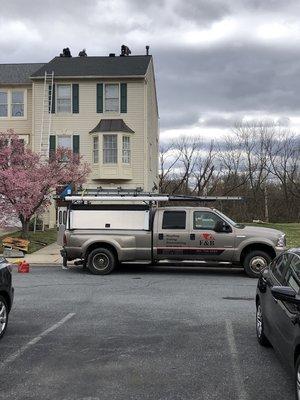 Roofing replacement in Frederick MD