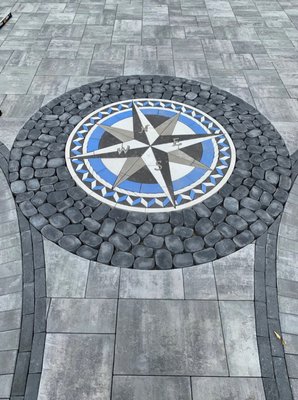 The PAVERART Compass Rose Paver Kit collection has single-handedly been our best-selling series of Patio Inlays for over 20+ years.  When pe