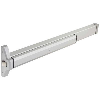 Narrow style exit hardware for storefront doors