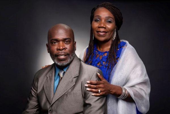 Pastor Curtis Carter and his wife, Mary.