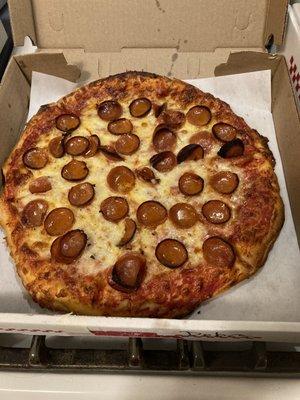 Pepperoni pizza