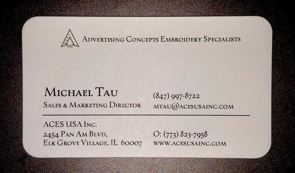 Contact Michael Tau