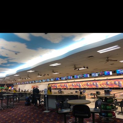 24 bowling lanes