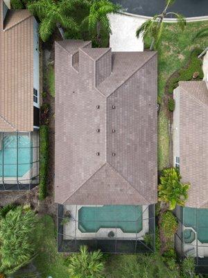 Tile roof in Coco range