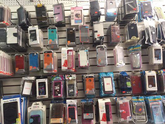 We have cases for iphones and androids