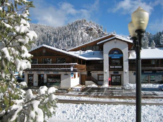 Wonderful Ski Shop\winter.  Bike, Disc Golf, Fishing licenses & supplies \summer.  Year-round Lodging!  Friendly Staff!