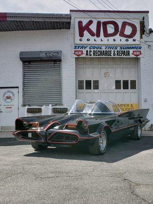 Its not everyday you get to work on your favorite superhero's ride. Adam West R.I.P.