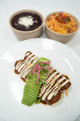 Enchiladas De Mole