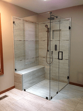 Frameless Shower Door Enclosure