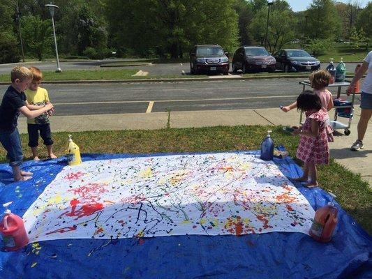 Learning can get messy...and always extra FUN!