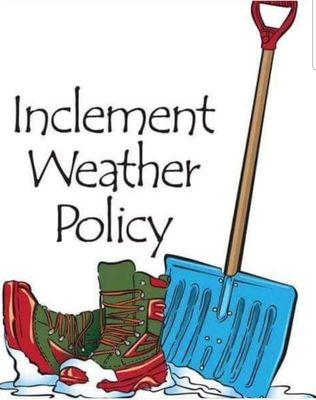 Please be advised that we follow MetroBus inclement weather policy.