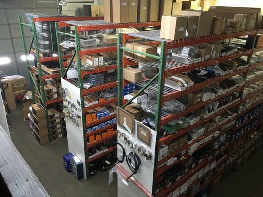 Extensive Truck Parts Inventory