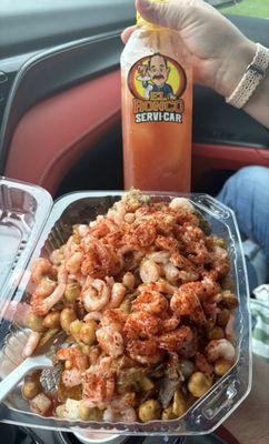 Tostilocos and Michelada!