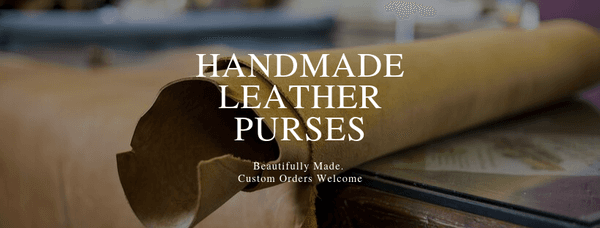 Jennifer hand makes all the leather purses and accesories