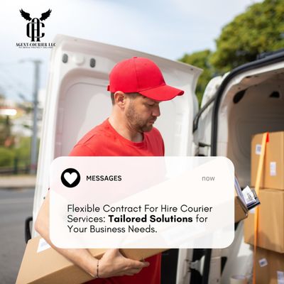 We understand that every business has unique shipping needs. That's why we offer flexible contract for hire courier services.