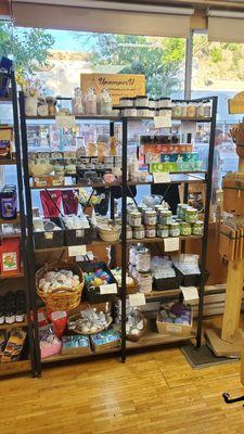 UpamperU luxury handmade soaps are available in Estes Village, lot's to choose from in this pretty shop.