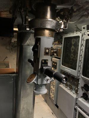 Periscope on the USS Cavalla