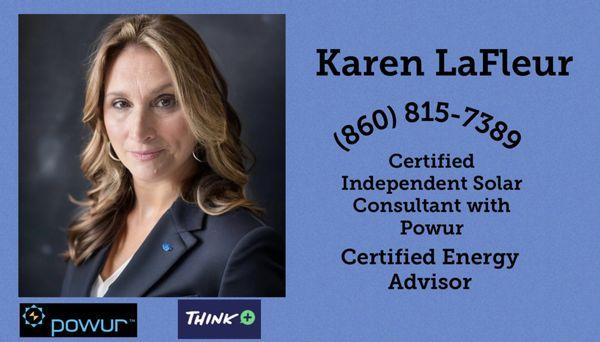 Hello everyone!  I'm Karen!  I'm local in CT but I service homeowners in 25 states & Puerto Rico. We help alleviate huge energy costs!