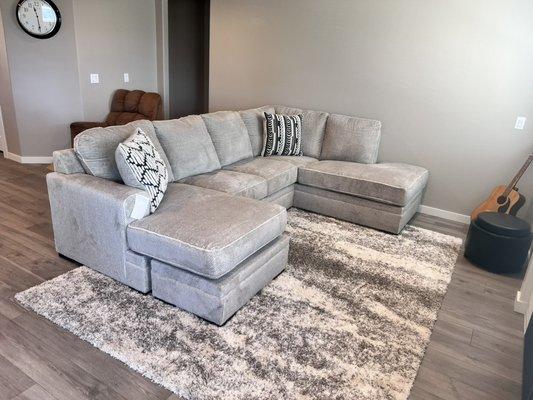 Another beautiful sectional delivered with care