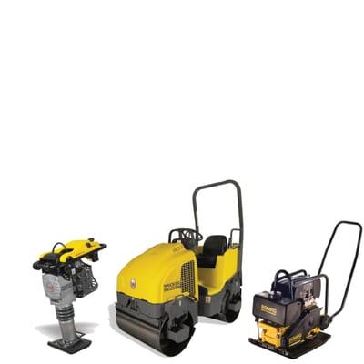 Compaction Equipment including: Jumping Jacks, Rollers, and Plate Compactors