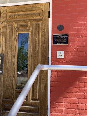 The Schoolhouse is on the National Register of Historic Places