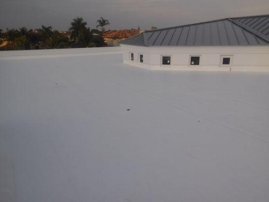 TPO flat roof systems